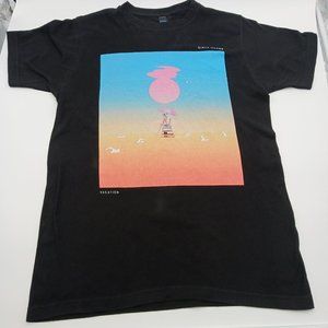 Dirty Heads Vacation Swim Team Tour T Shirt Neon Graphic Black Adult Size Medium